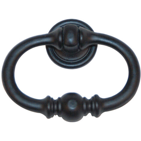 Cadap Régence X 50 Poignée de porte fer noir design régence