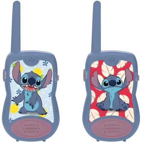 Talkies-Walkies Disney Stitch - LEXIBOOK - Portée 200m - Bleu (1/4)