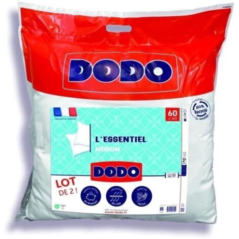 Lot De 2 Taies D'oreiller 2 En 1 - Avec Alèse Absorbante Intégrée - Coloris Poudre Doux - 7
