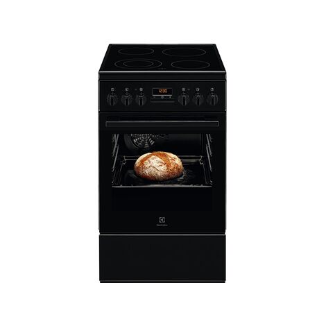 Electrolux EKR524211K cuisinière vitrocéramique noire 57L (1/5)