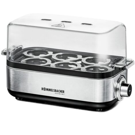 Cuiseur à œufs Rommelsbacher ER 600 6 œufs 400 W Inox