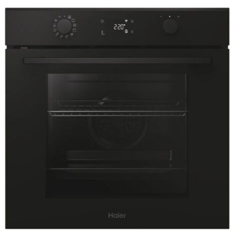Haier – Four pyrolyse 78L – Nettoyage par pyrolyse – Chaleur tournante – Classe A++ – Hauteur 59,5 cm – Largeur 59,5 cm - H6ID23B3YTB (1/5)