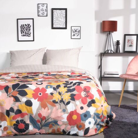 Parure de lit TODAY Sunshine 240x220 cm Coton Imprimée