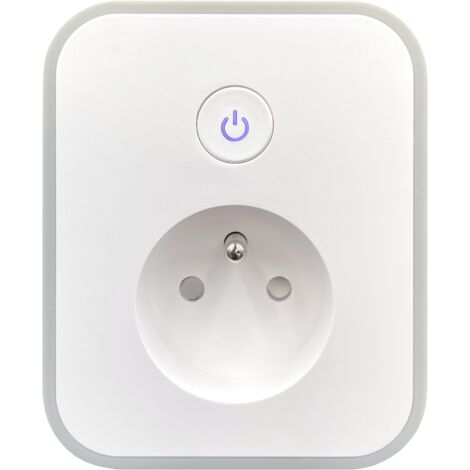 Prise connectée - KONYKS - Priska - USB FR - Wifi + Bt - 16 A avec 2 prises USB-A - Compteur conso - Compatible Alexa / Google (1/5)