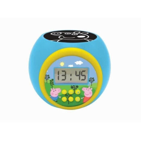Réveil projecteur Peppa Pig avec minuteur (1/4)