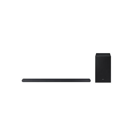 Samsung – Barre de son bluetooth 3.1 canaux – Caisson de basse sans fil 6,5 – Dolby Atmos – Q-Symphony – Connectivité HDMI eARC – Noir Titane (1/7)