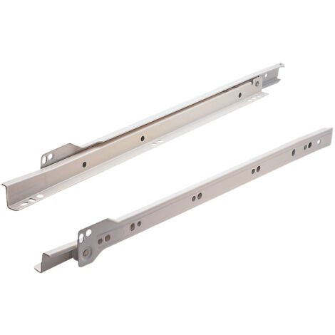 Coulisse à galet sortie simple 350mm blanc crème charge 20kg BLUM COUGS350BC (1/2)