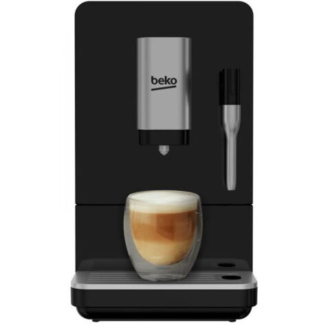 Machine à Café Automatique BEKO - 19 Bars - 1350W - Broyeur Intégré - 1.4L - Design Inox