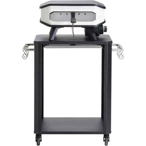 Chariot avec planche a découper - COZZE - 90300 - 77 x 66,5 x 82,5 cm - Tablette Inox 43x35 cm (1/4)