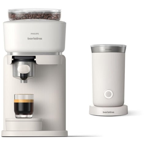 Expresso avec broyeur Philips BAR303 00 Baristina Latté Blanc