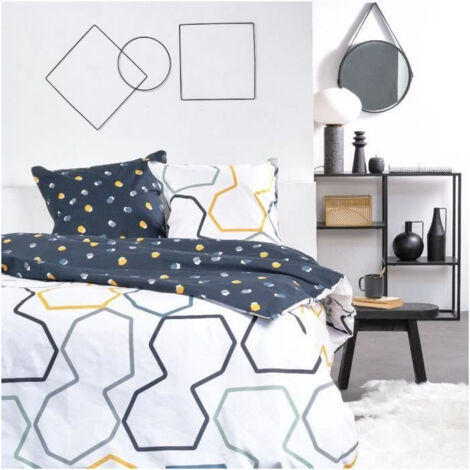 Today Collection Moderne parure de lit graphique coton 220x240 (1/3)