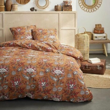 Parure de lit 2 personnes - TODAY - Sunshine 16.23 - 240 x 260 cm - 100% Coton imprimé (1/3)