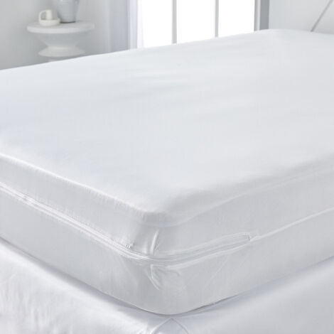Housse intégrale de matelas 160x200cm – Polyester – Fermeture à glissière – Entretien facile et séchage rapide – Today (1/6)