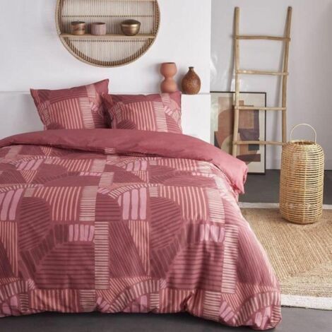 Parure de lit 2 personnes - TODAY - Sunshine 15.2 - 220 x 240 cm - 100% Coton imprimé (1/3)