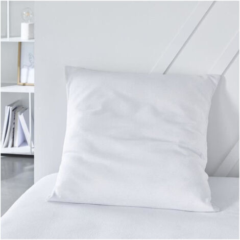 Today Essential protège-oreiller blanc 60x60 cm coton (1/4)