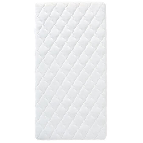 Matelas bébé en bambou - 70x140x10 cm - Viscose douce - Déhoussable - Sans traitement chimique (1/4)