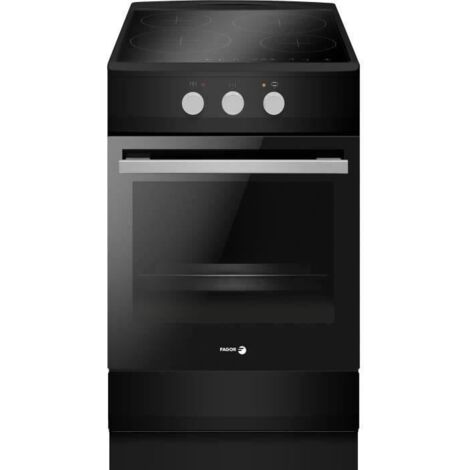 Cuisiniere induction - FAGOR-FACI203N - 4 foyers - 65 L - 3 500 W - 50 x 60 cm - Noir