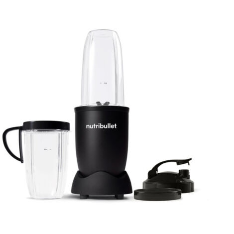 Nutribullet Pro NB907MAB 900 W Blender personnel noir mat Tritan 946/710 ml 2 tasses avec couvercle de voyage (1/5)