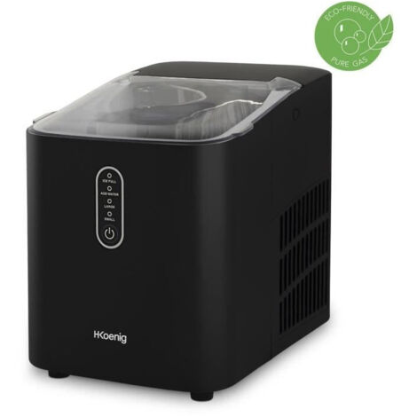 Machine à Glacons - HKOENIG - KUB14 - 12 kg - 1L - 120 W - Noir (1/5)