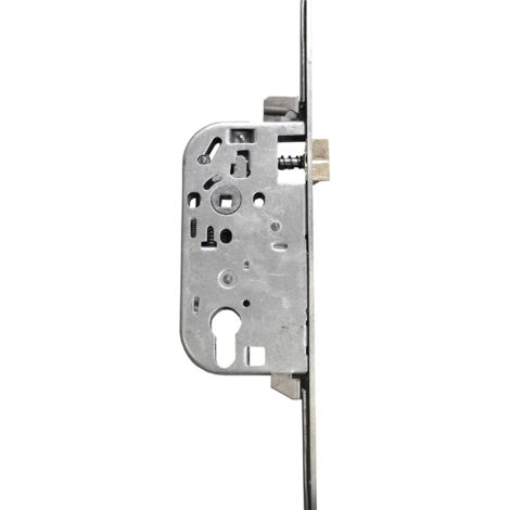 Bricard – Serrure multipoint à larder acier zingué – Axe 50 mm – Entraxe 70 mm – Pênes rectangulaires pour sécurité renforcée
