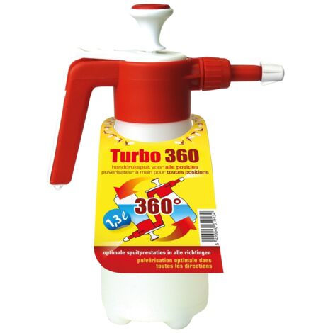 Pulvérisateur muti-positions Turbo 360. Contenance 1,3L. BSI. Réf 19434 (1/3)