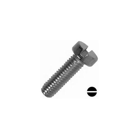 Vis à métaux tête cylindrique fendue acier zingué 4.8 DIN 84 3X30 boîte de 500 GFD 512034 (1/3)