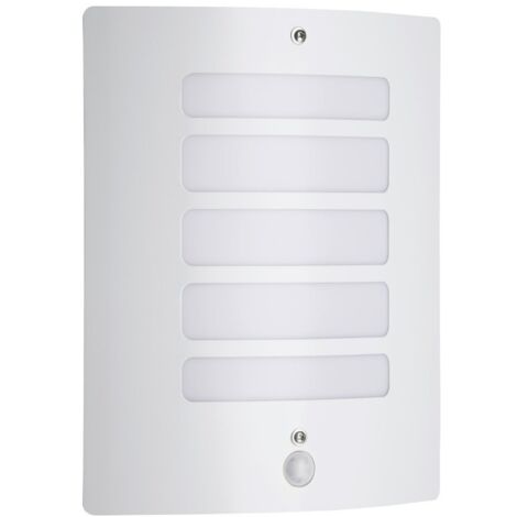 Applique extérieure détecteur de mouvement IP44 – 29x24 cm – Angle de détection 120° – Plage de détection 8 m – Compatible avec ampoules E27 – Brilliant