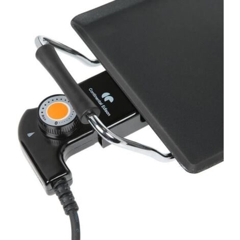 Plancha électrique Continental Edison GPL872 – XXL, Anti-adhésive, Thermostat – Jusqu'à 10 Pers.