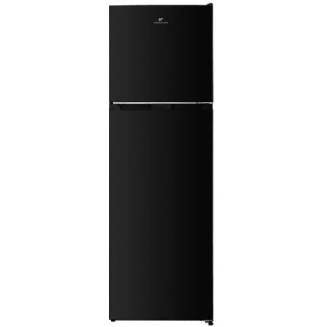 Continental Edison – Réfrigérateur congélateur haut 247L – Total No Frost – Faible encombrement 54,5 cm – Design moderne – Noir – H167 cm