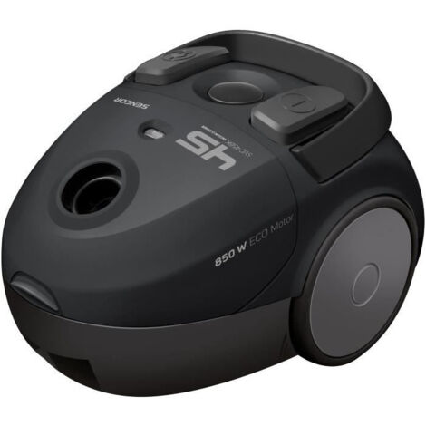 Aspirateur traîneau avec sac - SENCOR - SVC 45BK-EUE3 - Moteur ECO 850 W - 79 dBA - 1,5 L - Noir (1/5)