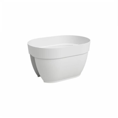 Jardiniere - ARTEVASI - CAPRI CAMPANA - Balcon - 40 ma - Blanc (1/2)