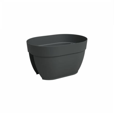 Jardiniere - ARTEVASI - CAPRI CAMPANA - Balcon - 40 ma - Anthracite (1/2)