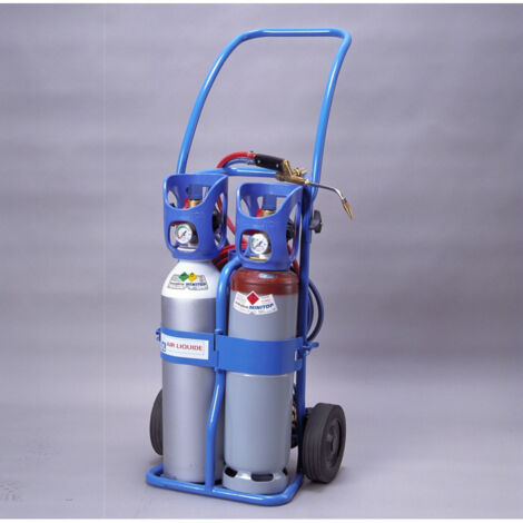 Air Liquide – Poste à souder bi-gaz autogène et oxyacétylénique – Compact et transportable – Capacité 1/0,8 m3 – Pression 1 à 4 bar – SKU 43072
