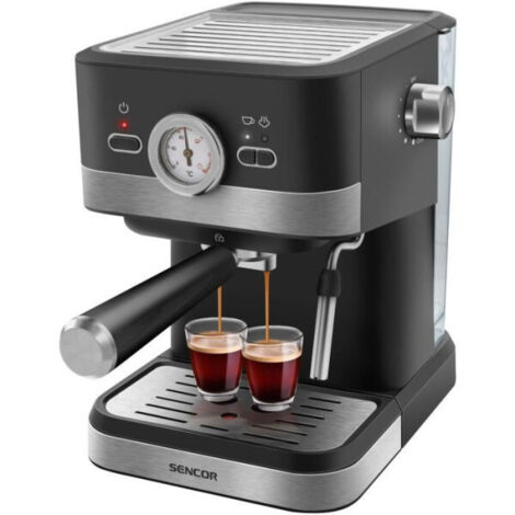 Machine a Cafe a expresso - SENCOR - SES 1721BK - 1050 W - 20 bars - Noir