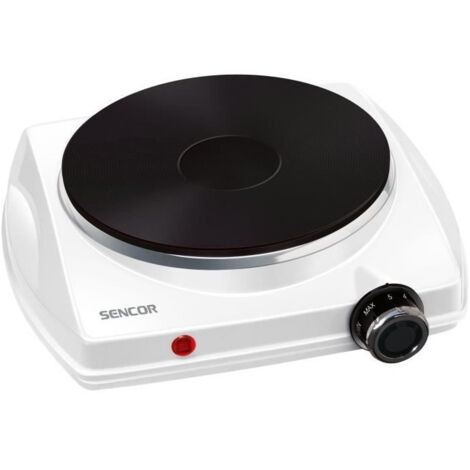 Plaque de cuisson électrique - SENCOR - SCP 1503WH-EUE4 - 1500 W - 1 foyer - Blanc (1/4)