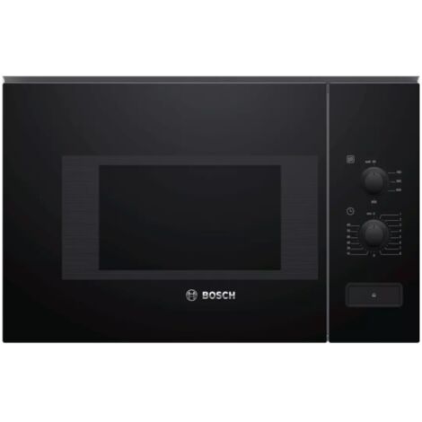 Bosch – Micro-ondes encastrable 20L 800W BFL520MB0 – 5 niveaux de puissance – Design noir moderne – Dimensions 60cm pour intégration facile (1/10)