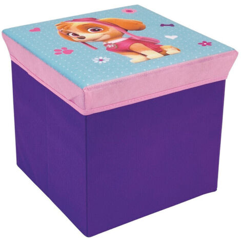 Pouf coffre FUN HOUSE Pat Patrouille fille 30 cm (1/2)