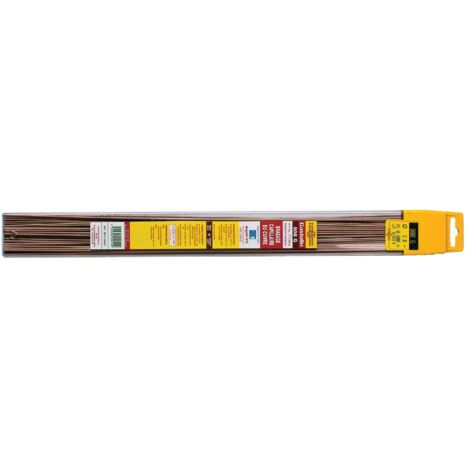 Castolin – Lot de 5 baguettes brasure argent 6% – Diamètre 2 mm – Longueur 500 mm – Température de fusion 645-725 °C - 808ATG2005D