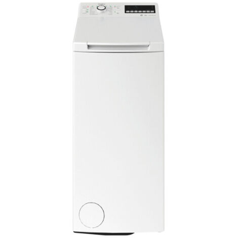 Whirlpool – Lave-linge top 6 kg – Classe A – Essorage 1200 tr/min – 79 dB – Dimensions L40 x H90 x P60 cm – Fonction départ différé - tdlr6268fr