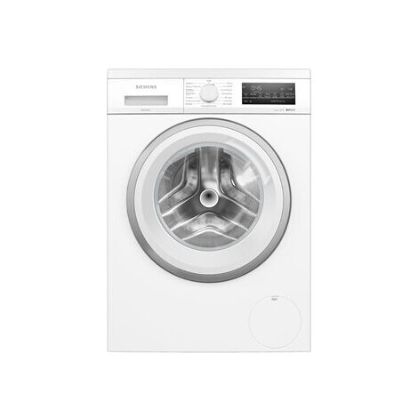Siemens – Lave-linge hublot 9 kg – Classe A – Vitesse d'essorage 1400 tr/min – 72 dB – Dimensions 59.8 x 84.5 x 63.2 cm – Technologie BiThermic - WU14UT60FR