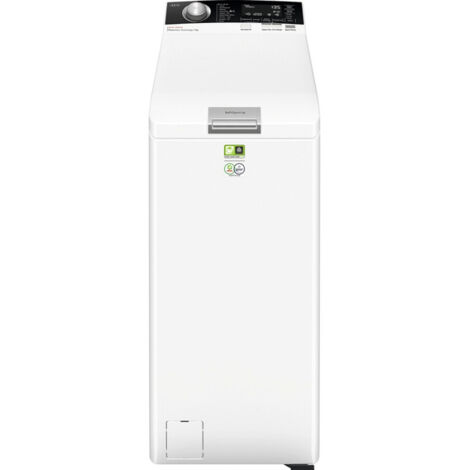 AEG – Lave-linge top 7 kg – Classe A – Essorage 1300 tr/min – Niveau sonore 79 dB – Technologie PowerCare – Dimensions 39.7 x 90.3 x 59.9 cm (1/5)