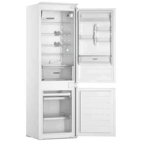 Whirlpool – Réfrigérateur congélateur en bas 268 L – Froid brassé 189 L – Congélateur 79 L – Classe D – 33 dB – Encastrable 178 cm (1/5)