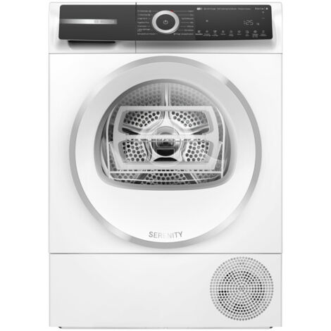 Sèche linge à pompe à chaleur Bosch WQH245ASFR 9 kg blanc Home Connect Série 6