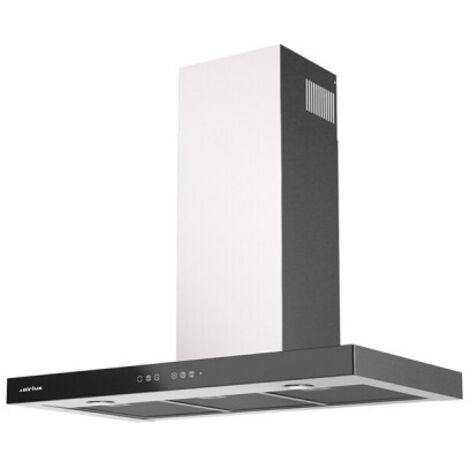 Hotte décorative murale Airlux DTHBS90SS (1/5)