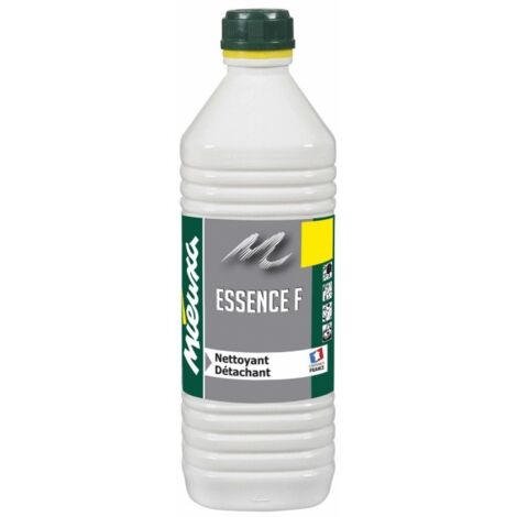 Nettoyant essence F 1L – Dégraissant pour textiles et pièces mécaniques – Élimine graisses et impuretés sans rinçage – Mieuxa