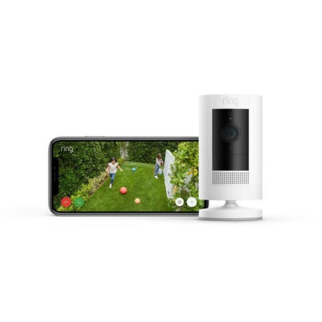 Caméra de Surveillance - RING - Stick Up Batterie - Blanc - 2023 - UE (1/5)