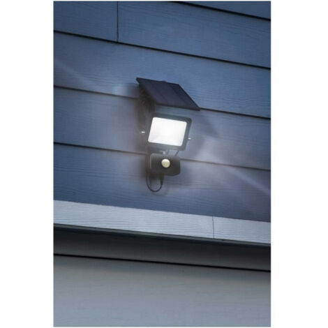 Galix G4560 Lampe solaire noire 800 lumens extérieur (1/3)