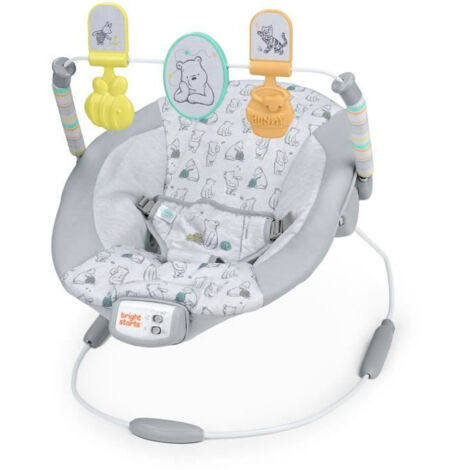 Transat bébé - DISNEY BABY - WINNIE L'OURSON - Arche avec jouets d'éveil amovible - Evolutif de 0 a 6 mois