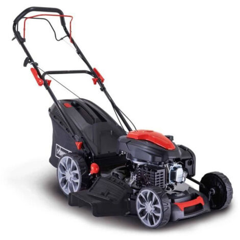 Tondeuse Thermique Autotractée Daewoo 224cc 53cm - Moteur Puissant, Bac 65L, Mulching, Pour Terrain Jusqu'à 3000m²