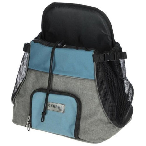 Kerbl Vacation Sac de transport gris/bleu pour chien et chat (1/5)